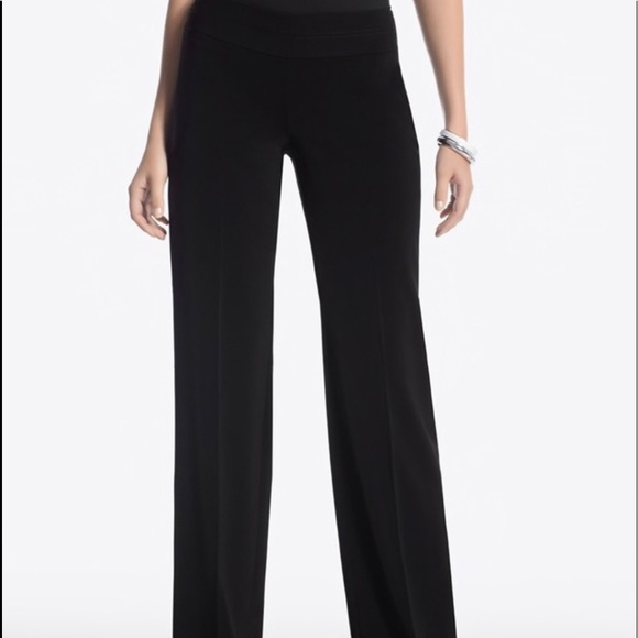 White House Black Market Pants - NEW White House black market trousers wide leg side zipper